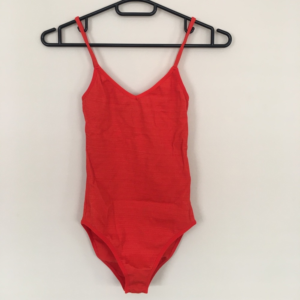 Red Bodysuit